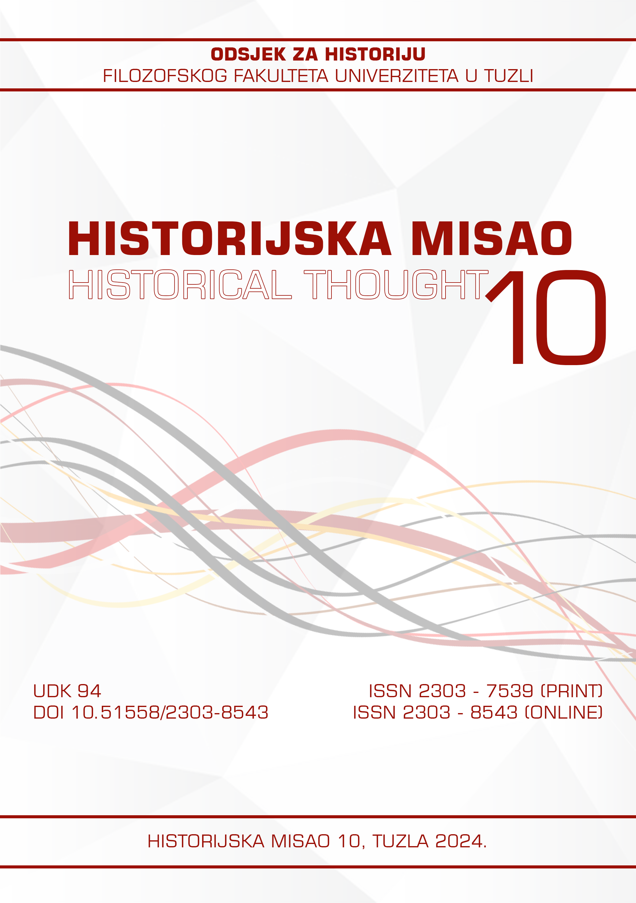 					View No. 10 (2024): Historijska misao
				